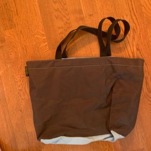 Herve Chaplelier large nylon shoulder bag